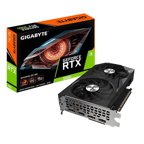 Gigabyte GeForce RTX 3060 GAMING OC 8G Gigabyte GeForce RTX 3060 GAMING OC 8G